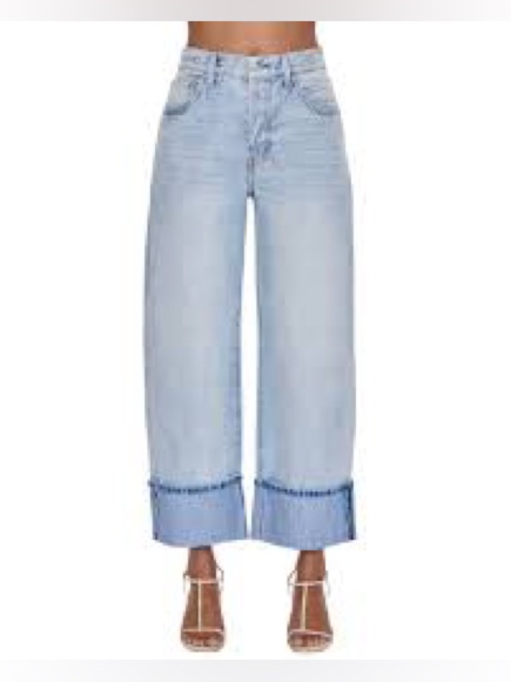 Pistola Ryder Cuffed Straight High Rise Jean Size 27